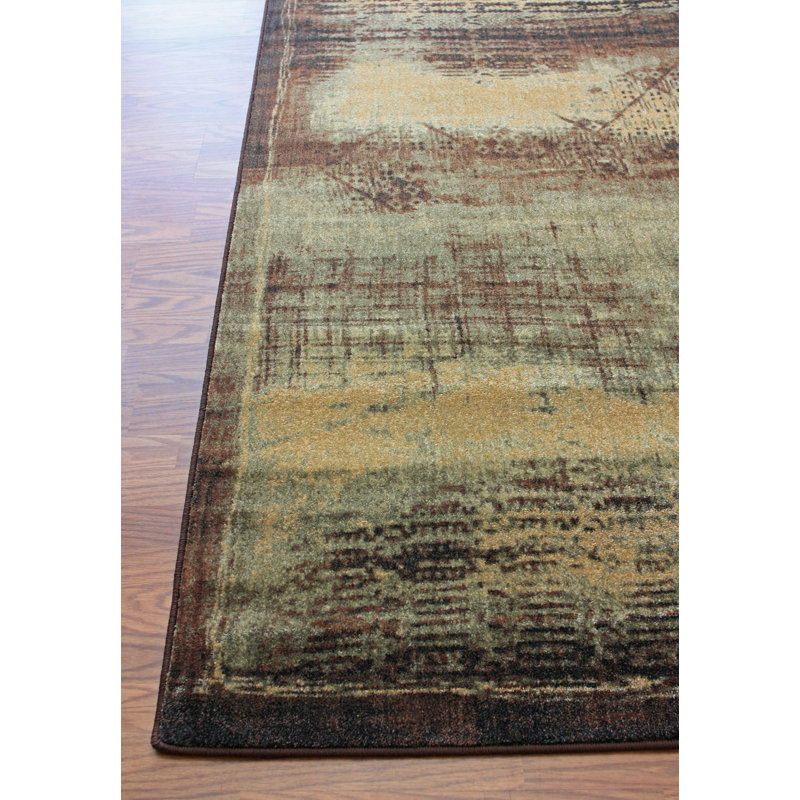 Tapis chocolat Granli Matisse, Rectangle 6 pi 7 po x 9 pi 4 po