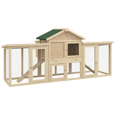 Chicken Coop with Chicken Run For Up To 4 Chickens