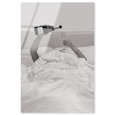 «Morning Mimosa», reproduction sur toile par Notoriart, prête à être accrochée