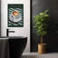 Cappuccino italien, art mural contemporain élégant-2024881002
