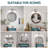LED Vanity Light Bar,Dimmable Bathroom Wall Sconce, Polished Chrome Finish Modern-397338032