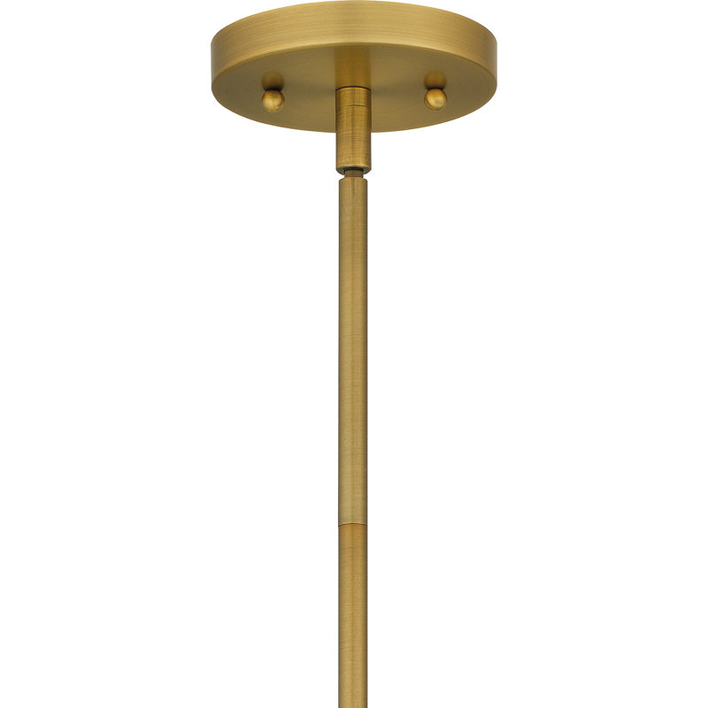 Mini-luminaire suspendu 1 lumière Kamarianna, H 54,5 po x l 8 po x P 8 po