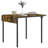 Industrial Folding Dining Table For 2 To 4