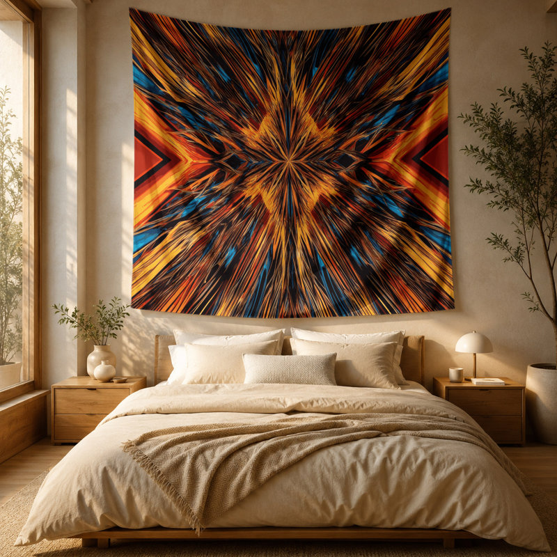 Tapisserie murale Op Art 28, 51 po x 60 po