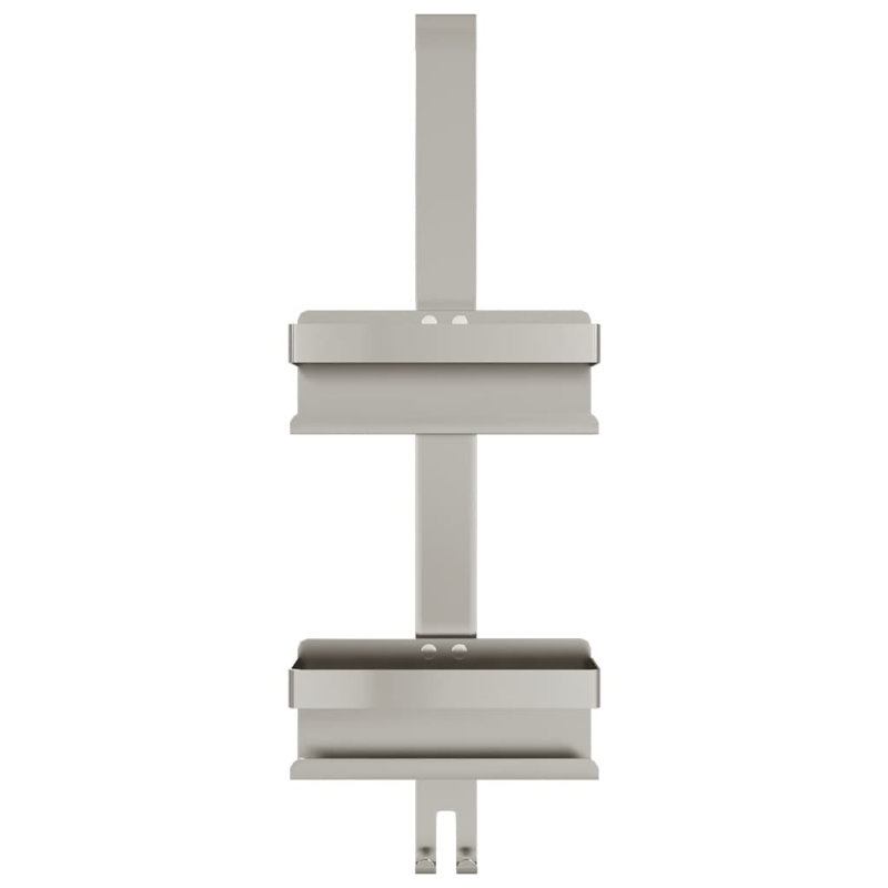 Freestanding Stainless Steel Shower Shelf, Silver