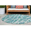 Tapis extérieur rond 8 pi