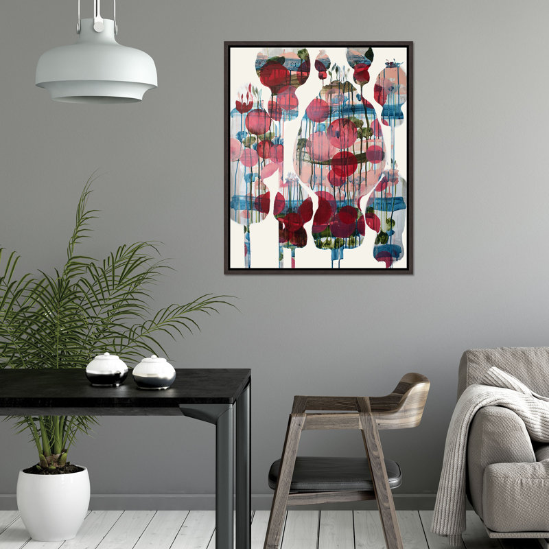 Candy Blossoms Print by Alexander Nikanpour, 31.75" H x 25.75" W, Brush Gel