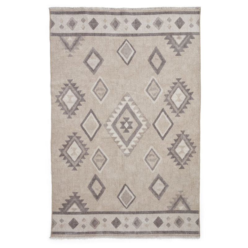 Tommy area rug Digitally Printed Beige, Rectangle 152 x 230cm