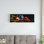 «Buildings at the Roadside, Ocean Drive, South Beach, Miami Beach, Florida», reproduction de photo sur toile