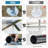 Outsunny 10'X20' Carport Heavy Duty Galvanized Car Canopy With Included Anchor Kit, 3 Reinforced Steel Cables-124386563