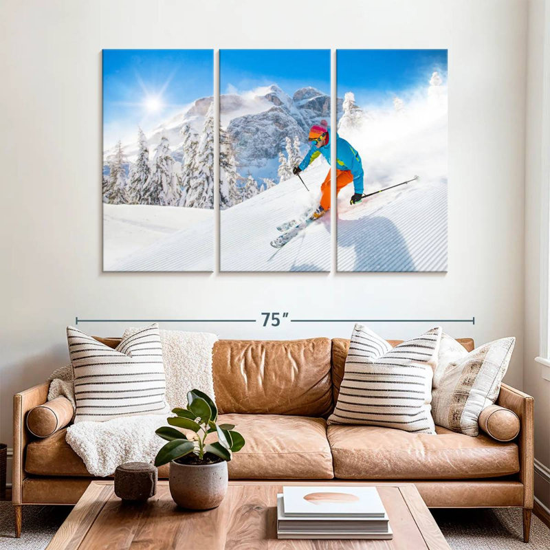 Sirci neige, ski de montagne, H 42 po x l 65 po