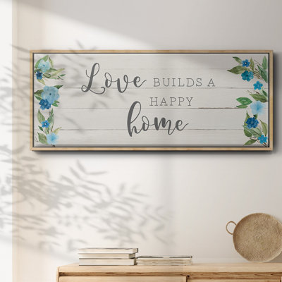 Love Love - toile encadrée