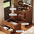 3 in 1 Vanity Desk with Plip Top Mirror and 3 Drawers