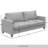 Shadybrook Corduroy 73.88'' Velvet Square Arms Sofa-1447994518