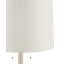 Malayan White Floor Lamp