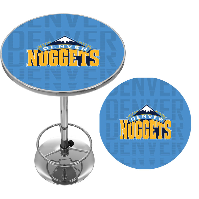 Table de bar avec repose-pieds NBA City, Denver Nuggets