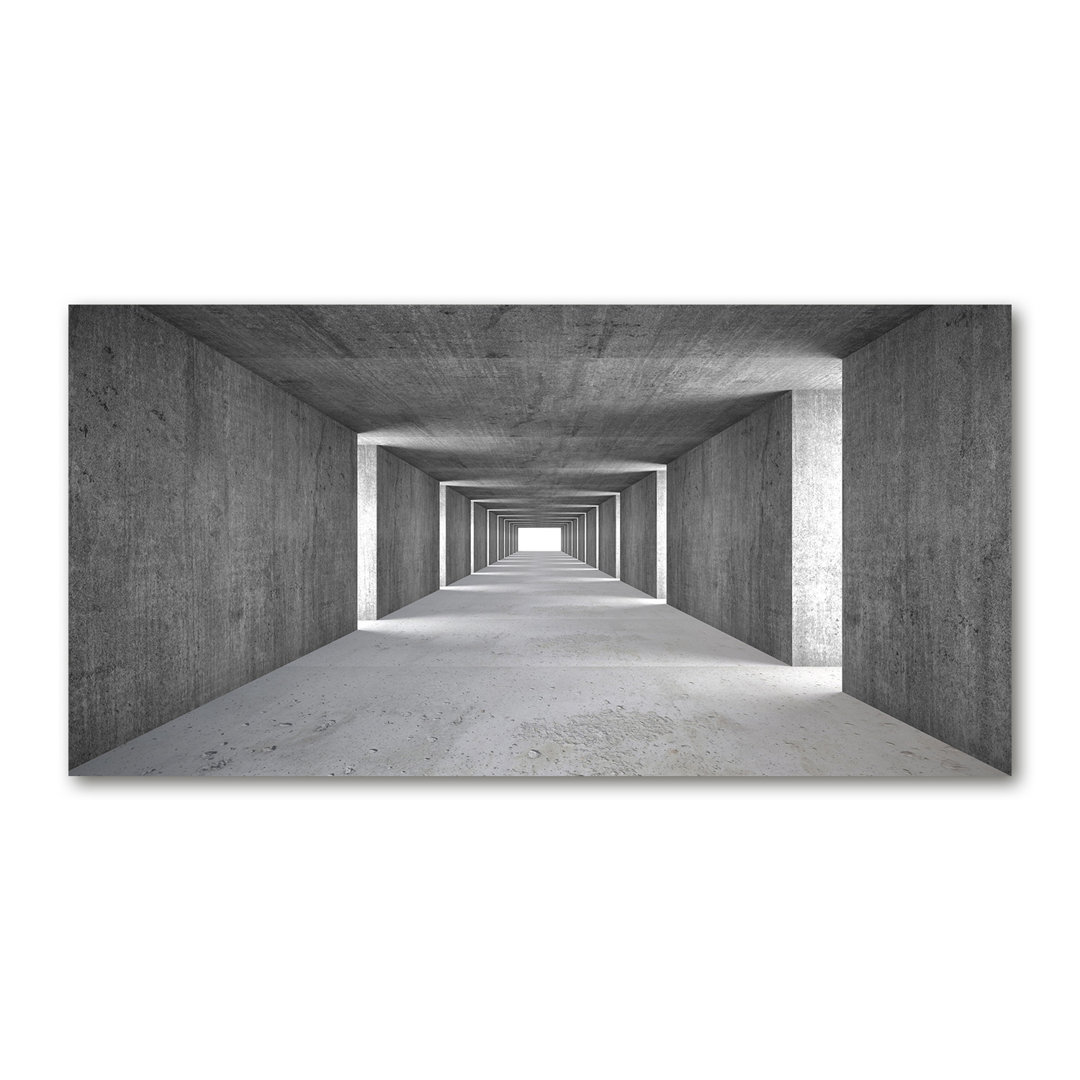 Concrete Tunnel - Ungerahmte Kunstdrucke auf Leinwand