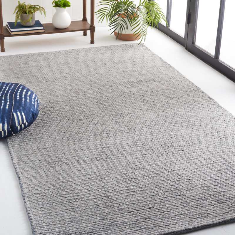 Tapis en acier tissé à la main et à plat Ginseng, Rectangle 6 pi x 9 pi