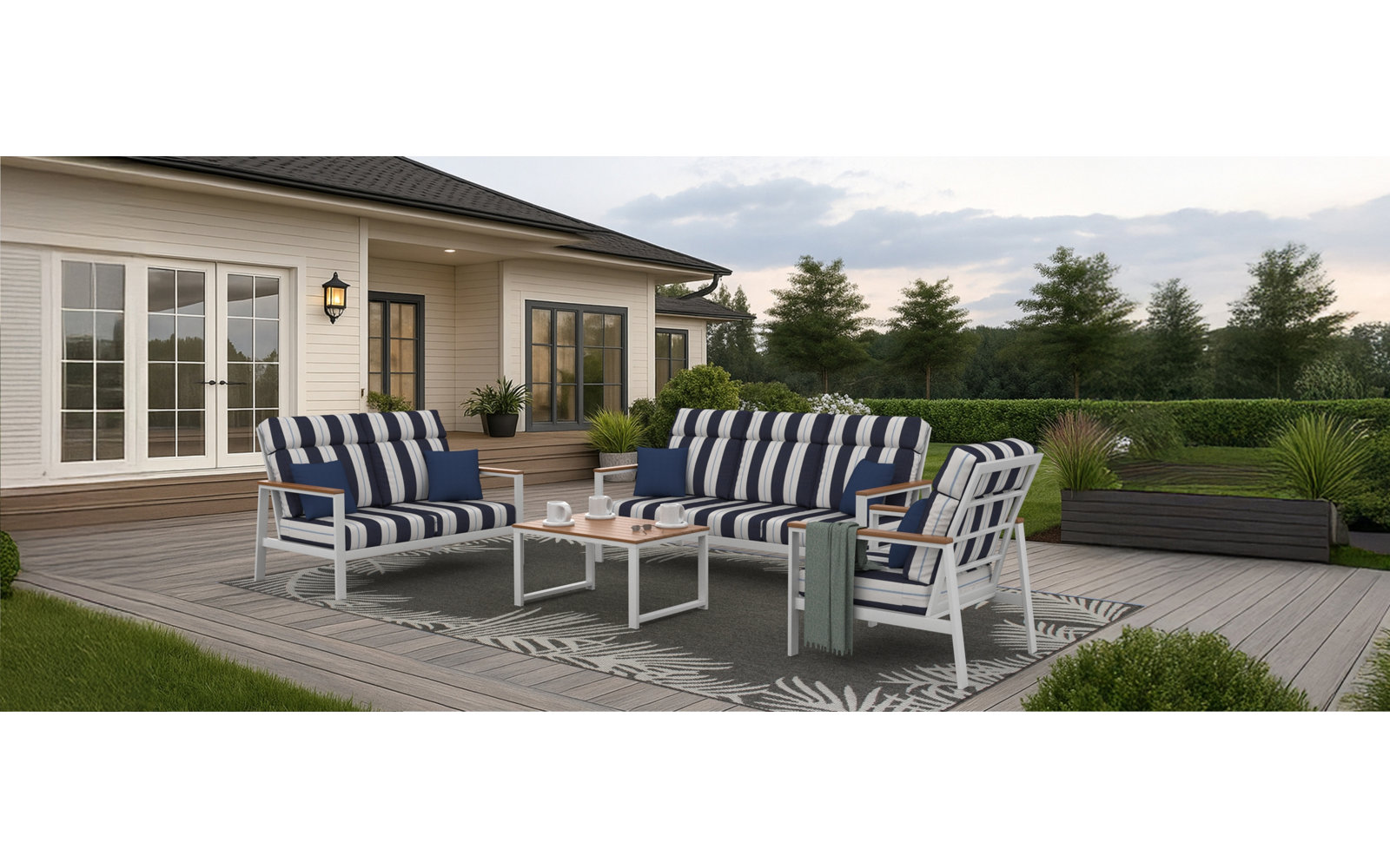 Townsend 6-Person Sunbrella® Patio Seating Group