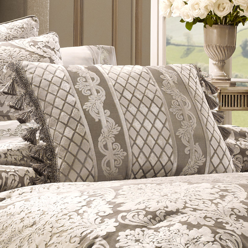 Bel Air - Sand Boudoir Decorative Throw Pillow