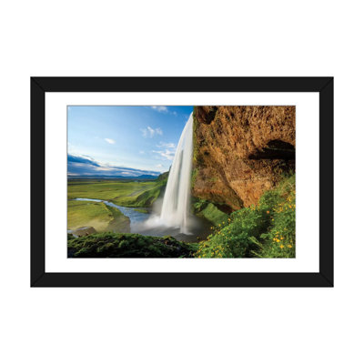 Seljalandsfoss II, reproduction de photo sur toile tendue