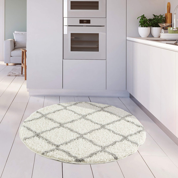 Myshaggy Collection Rugs Moroccan Design in Ivory