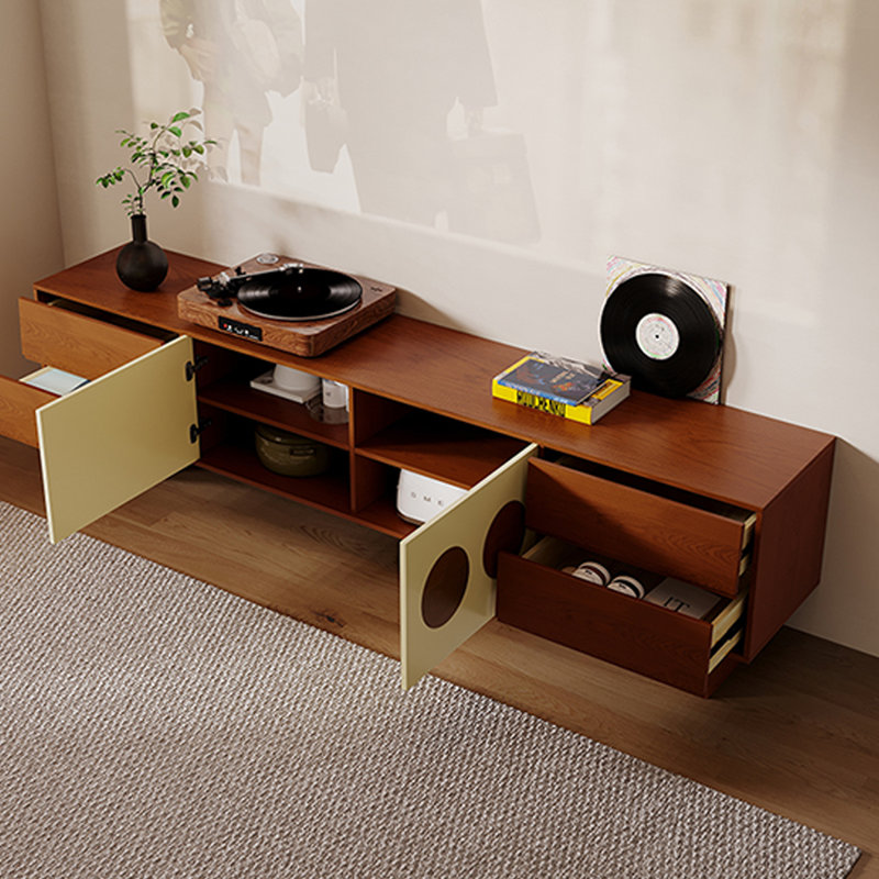 Ensemble de meuble télé et table basse Retro