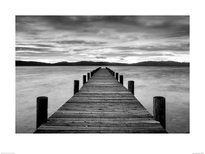 Morning Pier - Print on Canvas, Paper