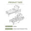 Chaise longue d'extérieur en bois avec dossier réglable-559823643
