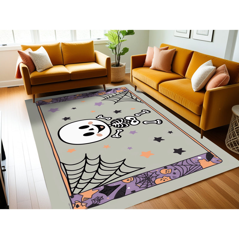Tapis de Noël lavable The Holiday Aisle®, Rectangulaire 3 pi x 5 pi