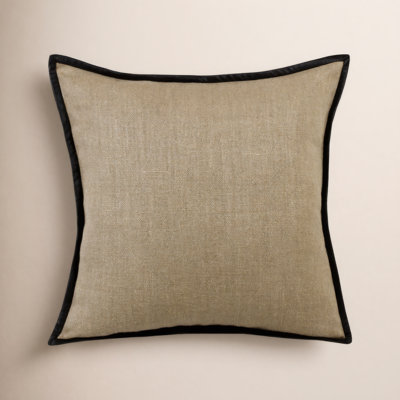 Rajani Home 20" x 20" Handwoven Linen Pillow Cover