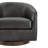 Bennett Genuine Leather Swivel Barrel Chair-971447689