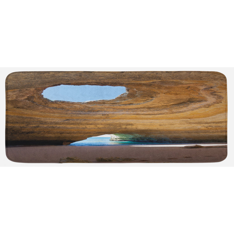 Rustic Synthetic Kitchen Mat