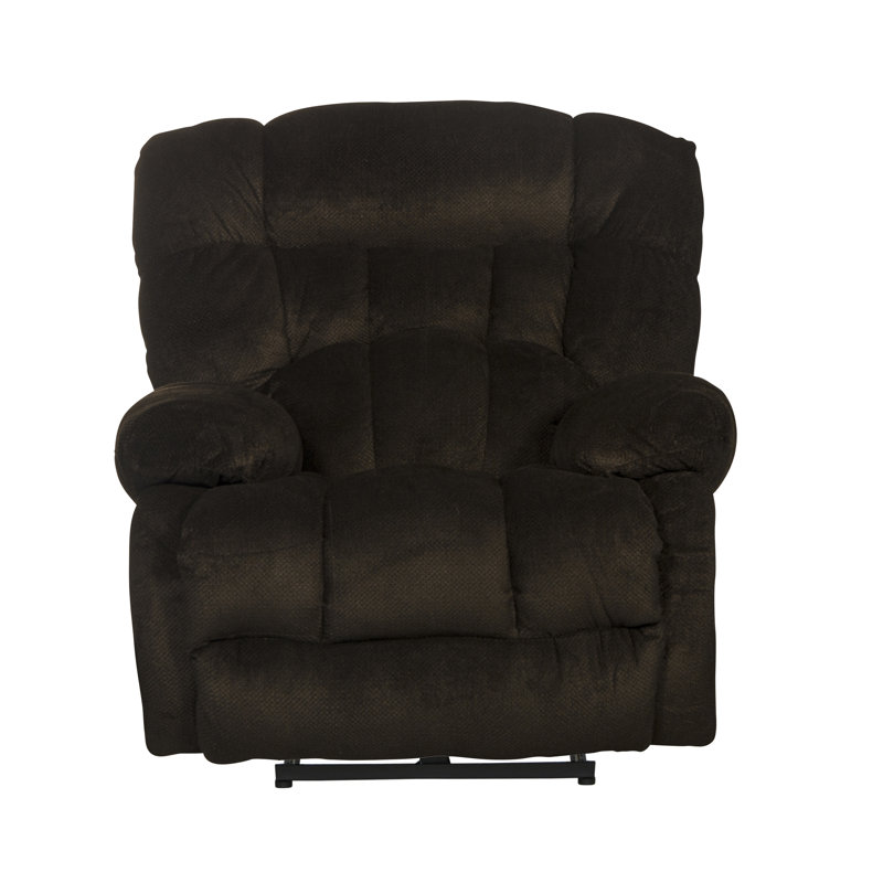 Daly Upholstered Recliner, Chocolate, Power, Full-Extension
