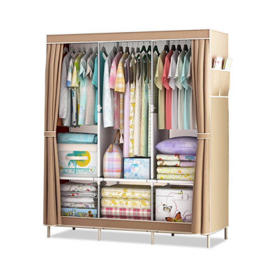 Étagère de rangement pour garde-robe de 67 po
