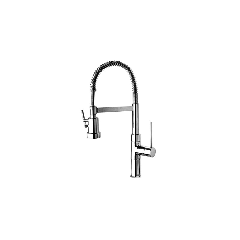 Robinet de cuisine Mini Marylin, Nickel brossé