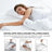 Microfiber Pillowcase Set of 2, Soft Double Brushed Pillow Covers, Breathable & Easy Care-106537370-106537377