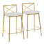 Tabouret de comptoir empilable 25 po Dannie-686956220-686956221