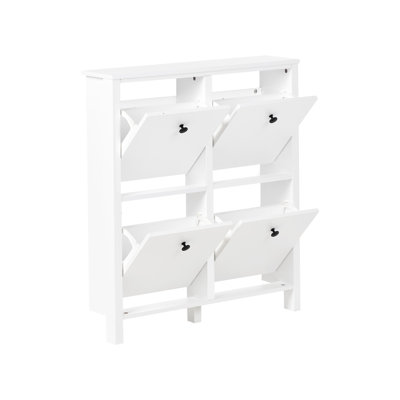 Aakin 8 Pair Shoe Storage Cabinet
