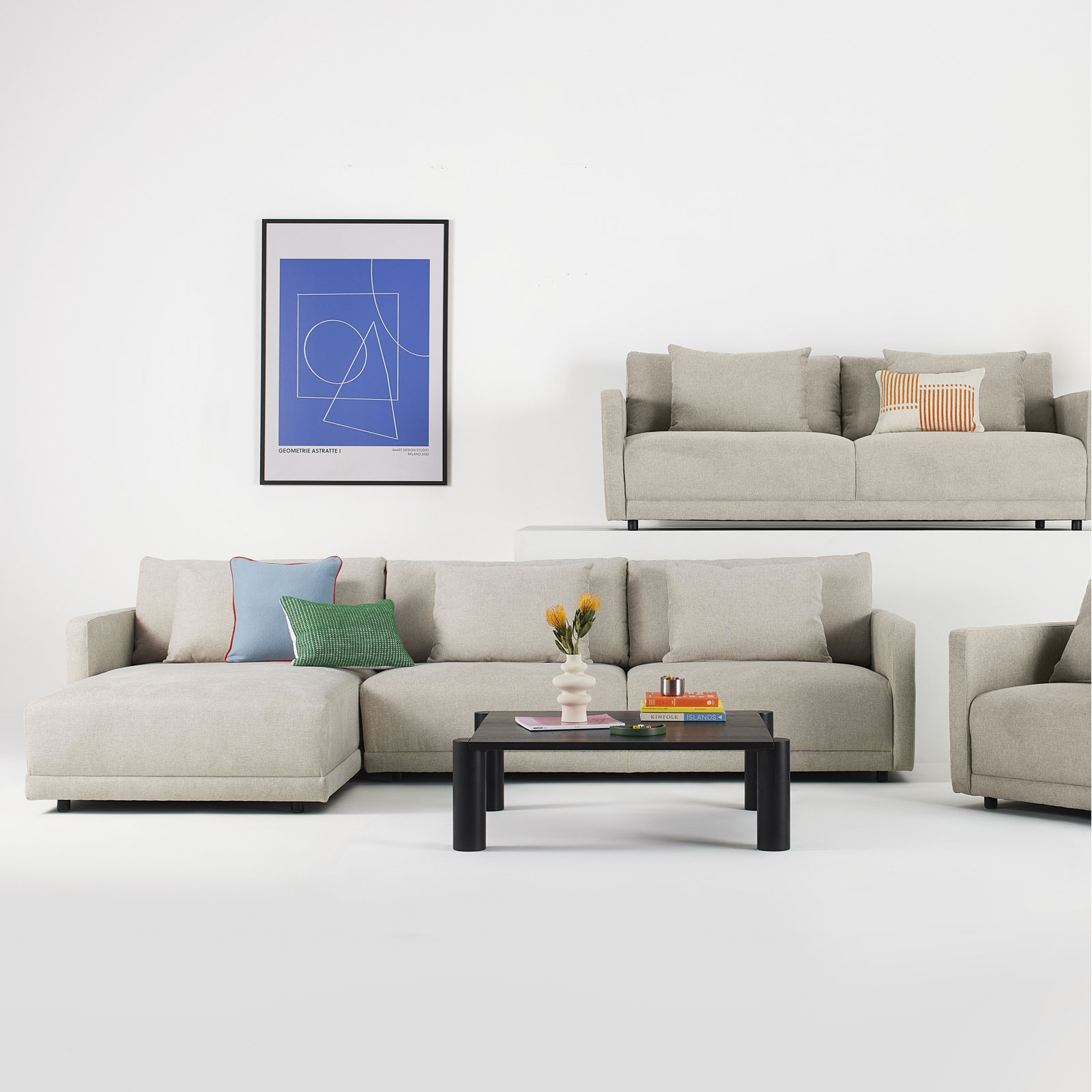 Waverly Wool Pillow Cover, Black, Pillow Cover Only - No Insert, 13" x 20"