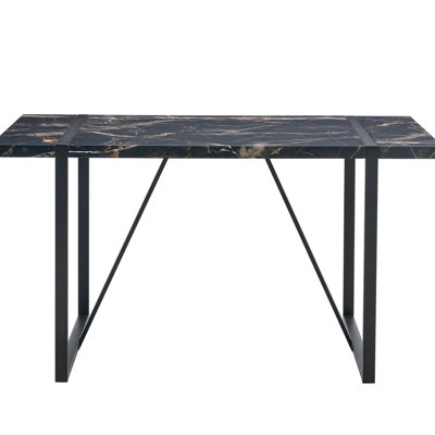 Modern Simple Dining Table With Stable Structure And Functional Design