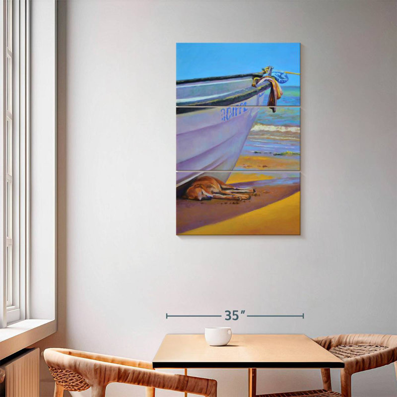 Mehar Dog Tired, 57" H x 36" W