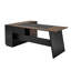 L-Shaped Solid Wood Solid Wood Executive Desk