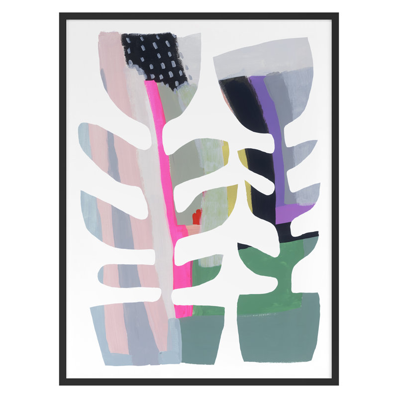 Rainbow Flowers 2 Print by Straus, Katie, 27" H x 20" W