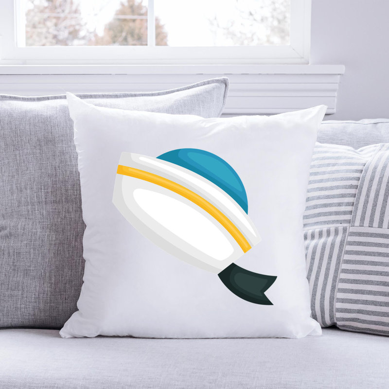 Nautical Sea Life_680 - Coussin décoratif inclus, H 14 po x l 14 po