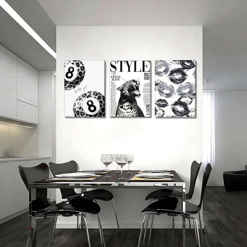 3 Piece Wrapped Canvas Print