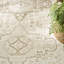 Tapis d'intérieur ivoire beige Yenier 4 pi x 6 pi-117637686