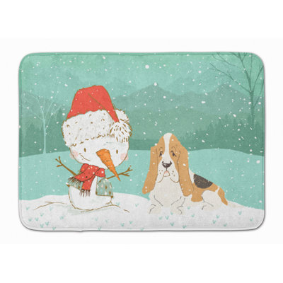 Tapis pour salle de bain Misty Jack Russell