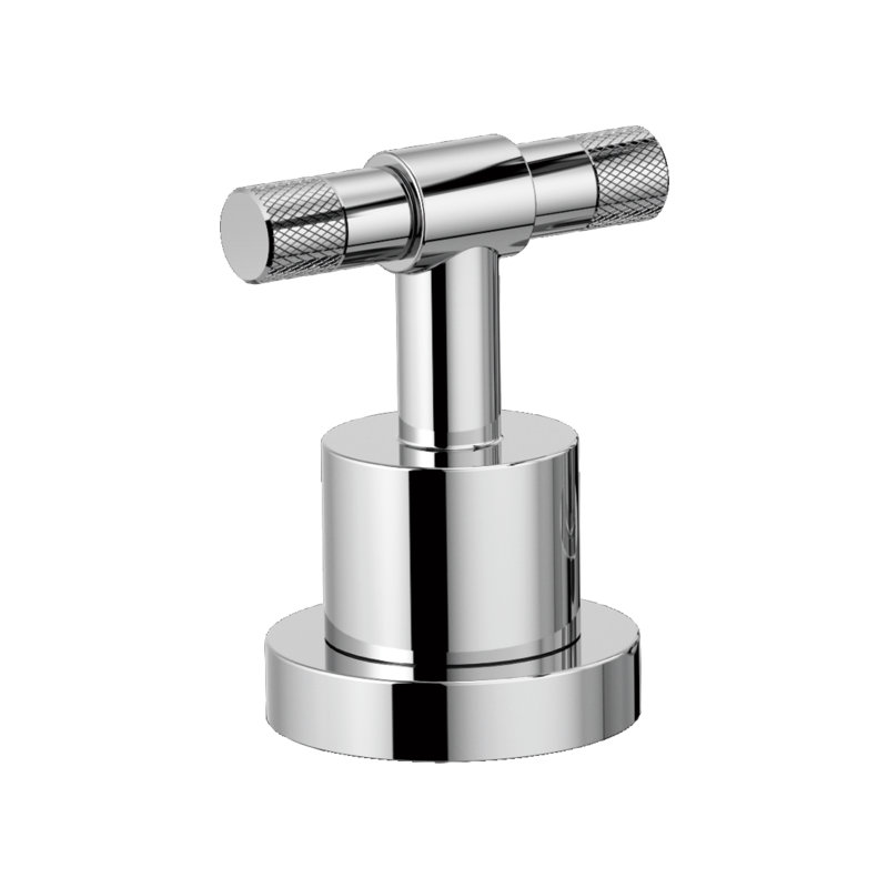 Litze® Roman Tub Faucet, Chrome, T-Lever