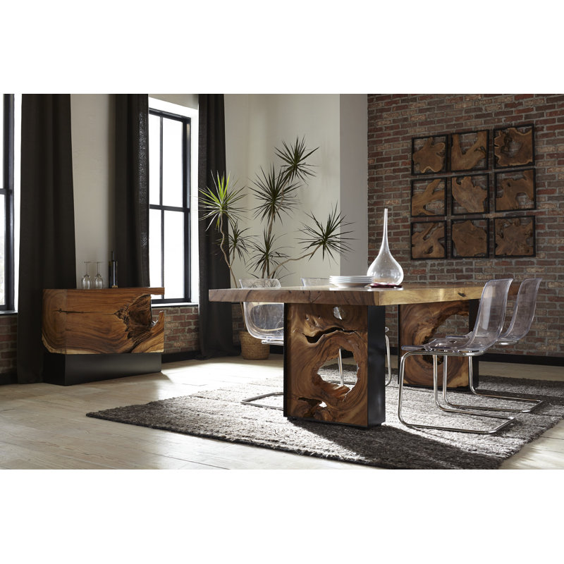 Teak Tile Wall Decor